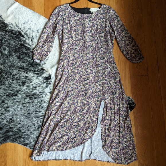 Floral midi dress - Picture 2 of 2